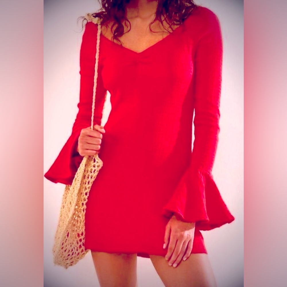 NWT… FREE PEOPLE Like to Party Mini Dress
